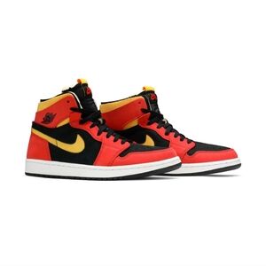 Jordan 1 High Zoom Air CMFT Black Chile red Size 11